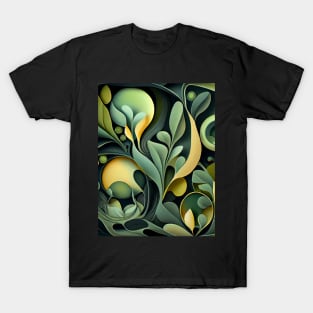 Discover the Beauty of Organic Shape Art T-Shirt